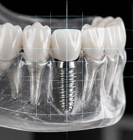 3D-CT 영상으로 구강 구조를 분석하는 모습